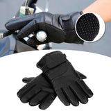 Winter Motorcycle Gloves Outdoor Electric Heating USB Powered Touch Screen Full Finger GlovesSwitch Version