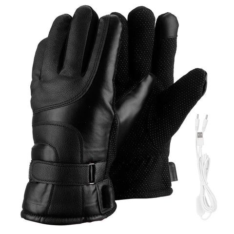 Winter Motorcycle Gloves Outdoor Electric Heating USB Powered Touch Screen Full Finger GlovesTemperature Adjustment Version In Australia - Darrahopens