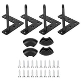 4Pcs Wrought Iron Table Leg U-Shaped Desk Support Legs Furniture Hardware AccessoriesS + Accessories In Australia - Darrahopens