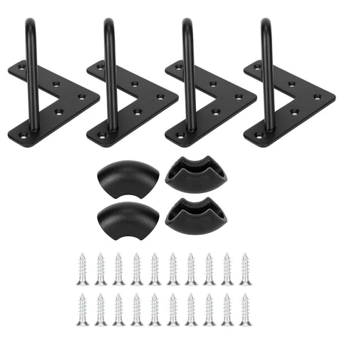 4Pcs Wrought Iron Table Leg U-Shaped Desk Support Legs Furniture Hardware AccessoriesS + Accessories In Australia - Darrahopens