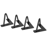 4Pcs Wrought Iron Table Leg U-Shaped Desk Support Legs Furniture Hardware AccessoriesS + Accessories In Australia - Darrahopens