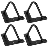 4Pcs Wrought Iron Table Leg U-Shaped Desk Support Legs Furniture Hardware AccessoriesS + Accessories