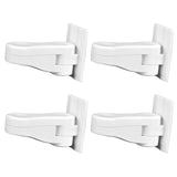 4Pcs Door Handle Child Safety Lock Baby Protector for Cabinet Wardrobe Drawer Window In Australia - Darrahopens
