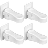 4Pcs Door Handle Child Safety Lock Baby Protector for Cabinet Wardrobe Drawer Window