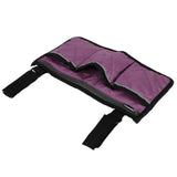 Multifunctional Wheelchair Side Hanging Bag Office Chair Storage Bag Armrest Pouch OrganizerPurple In Australia - Darrahopens