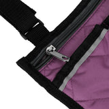 Multifunctional Wheelchair Side Hanging Bag Office Chair Storage Bag Armrest Pouch OrganizerPurple