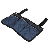 Multifunctional Wheelchair Side Hanging Bag Office Chair Storage Bag Armrest Pouch OrganizerNavy Blue In Australia - Darrahopens
