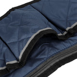 Multifunctional Wheelchair Side Hanging Bag Office Chair Storage Bag Armrest Pouch OrganizerNavy Blue