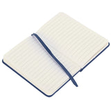 3Pcs PU A6 Business Notepad Hardcover Strap Notebook Diary Stationery Office School SuppliesBlue