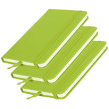 3Pcs PU A6 Business Notepad Hardcover Strap Notebook Diary Stationery Office School SuppliesGreen In Australia - Darrahopens