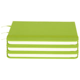 3Pcs PU A6 Business Notepad Hardcover Strap Notebook Diary Stationery Office School SuppliesGreen In Australia - Darrahopens
