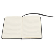 3Pcs PU A6 Business Notepad Hardcover Strap Notebook Diary Stationery Office School SuppliesBlack