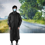 Hooded Raincoat Portable EVA Waterproof Outdoor Rainwear for Camping Hiking RidingL