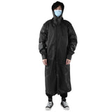 Hooded Raincoat Portable EVA Waterproof Outdoor Rainwear for Camping Hiking RidingXL