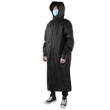 Hooded Raincoat Portable EVA Waterproof Outdoor Rainwear for Camping Hiking RidingXL