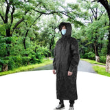 Hooded Raincoat Portable EVA Waterproof Outdoor Rainwear for Camping Hiking RidingXL