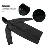 Hooded Raincoat Portable EVA Waterproof Outdoor Rainwear for Camping Hiking RidingXXL