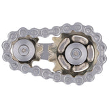 Gyroscope Sprockets Chains Flywheel Stress Relief Decompression Toys for Kids Adults(Gear GoldPlated )