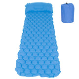 Inflatable Sleeping Pad Mat Portable Air Bed for Outdoor Camping Hiking Travel BeachPeacock Blue In Australia - Darrahopens
