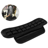 Shoulder Strap Pads Non Slip Guitar Strap Decompression Cushion for Backpack Sport Bag Black(S )