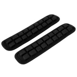 2Pcs Infrared Shoulder Strap Pad Detachable Backpack Decompression Belt Cushion Accessory BlackS