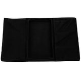4 Pockets Sofa Armrest TV Remote Control Organizer Armchair Couch Bag with Cup Holder TrayBlack