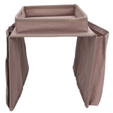 4 Pockets Sofa Armrest TV Remote Control Organizer Armchair Couch Bag with Cup Holder TrayCoffee In Australia - Darrahopens