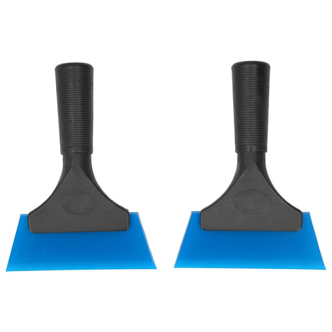 2pcs Car Window Scraper Water Ice Squeegee Snow Shovel NonSlip Handle Glass Cleaning Tool In Australia - Darrahopens