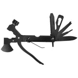15In1 Axe Hammer MultiFunctional Camping Survival Screwdrivers Pliers Bottle Opener(Black ) In Australia - Darrahopens
