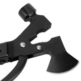 15In1 Axe Hammer MultiFunctional Camping Survival Screwdrivers Pliers Bottle Opener(Black ) In Australia - Darrahopens