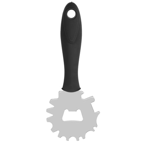 Stainless Steel BBQ Grill Scraper Barbecue Cleaner Tool Bristle Free with Beer Bottle Opener In Australia - Darrahopens