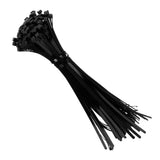 100Pcs Cable Ties Multiple Use Fastener Thick Thin Nylon Zip Wraps Supplies 8 x 400Black In Australia - Darrahopens