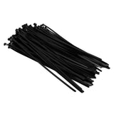 100Pcs Cable Ties Multiple Use Fastener Thick Thin Nylon Zip Wraps Supplies 8 x 400Black In Australia - Darrahopens