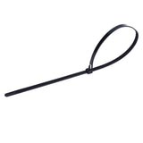 100Pcs Cable Ties Multiple Use Fastener Thick Thin Nylon Zip Wraps Supplies 8 x 400Black