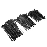300PCS Cable Ties Multi Size Long Zip Ties for Home Office Garden Fastener SuppliesBlack In Australia - Darrahopens