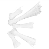 5Packs Cable Ties Zip Wraps Set Disposable Nylon Wire Cord Strap Fastener Fastening OrganizerWhite In Australia - Darrahopens