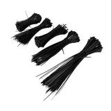 5Packs Cable Ties Zip Wraps Set Disposable Nylon Wire Cord Strap Fastener Fastening OrganizerBlack In Australia - Darrahopens