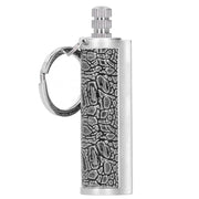 Cigarette Lighter Matchstick Kerosene Lighter Waterproof Lighter Outdoor Vintage Key ChainGray In Australia - Darrahopens