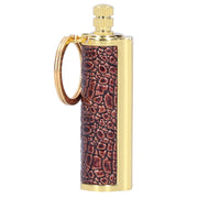 Cigarette Lighter Matchstick Kerosene Lighter Waterproof Lighter Outdoor Vintage Key ChainGolden Brown In Australia - Darrahopens