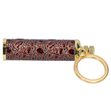 Cigarette Lighter Matchstick Kerosene Lighter Waterproof Lighter Outdoor Vintage Key ChainGolden Brown