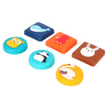 12pcs Silicone Anti Collision Door Bumper Shockproof Crash Pad Sticker for Door Handle Furniture