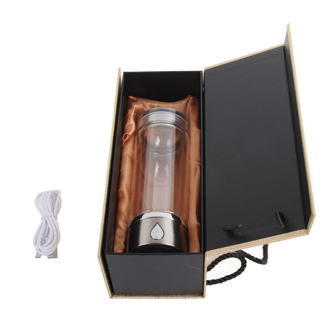 380ml Hydrogen Water Bottle Generator SPE Technology USB Rechargeable Portable Hydrogen Rich Water Cup In Australia - Darrahopens
