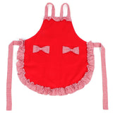 Bowknot Apron Multifunctional Cooking Oil‑Proof Waterproof Antifouling Apron for KitchenRed In Australia - Darrahopens