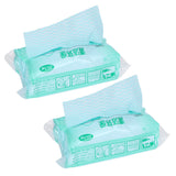 2Packs Disposable NonWoven Rag Washing Dish Towel Kitchen Cleaning Cloth Wiping Rag(Green ) In Australia - Darrahopens