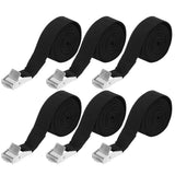6PCS Heavy Duty Lashing Straps Adjustable Buckle Tie Down Straps for Motorcycle Trucks Luggage In Australia - Darrahopens