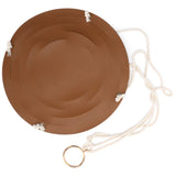 PU Leather Flower Pot Display Holder Succulent Hanging Basket Planter DecorationL Brown In Australia - Darrahopens