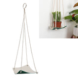 Plant Hanger Indoor Wall Hanging Flower Pot Holder Garden Courtyard Wall DecorationGreen 20cm