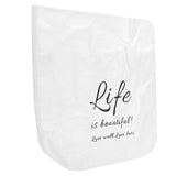 Kraft Paper Lunch Bag Aluminum Film Insulated Holder Environmental Protection Storage SuppliesWhite In Australia - Darrahopens