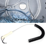 Cleaning Brush Flexible Bendable Dryer Washing Machine Refrigerator Pipe Dredge ToolBlack