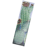 DIY Diamonds Painting Bookmarks Tassel Bookmark for Home Office School DIY MakingSucculent Pattern In Australia - Darrahopens